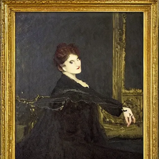 Image similar to spectre by alfred stevens