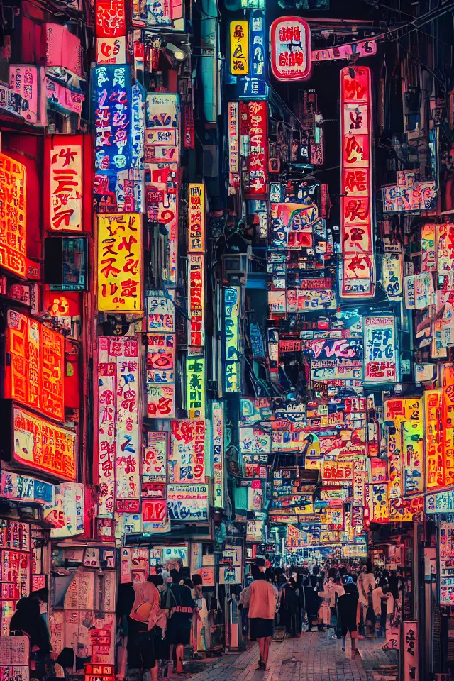 Image similar to a portrait of a shiba inu wondering the streets of tokyo, neon market street signs, cyberpunk, hyperrealistic, highly detailed, 8 k