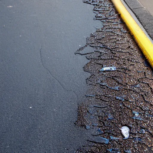 Image similar to oil spill on pavement