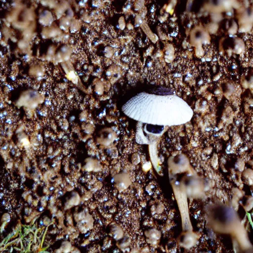 Image similar to an upside down Tylopilus felleus, 35mm photograph