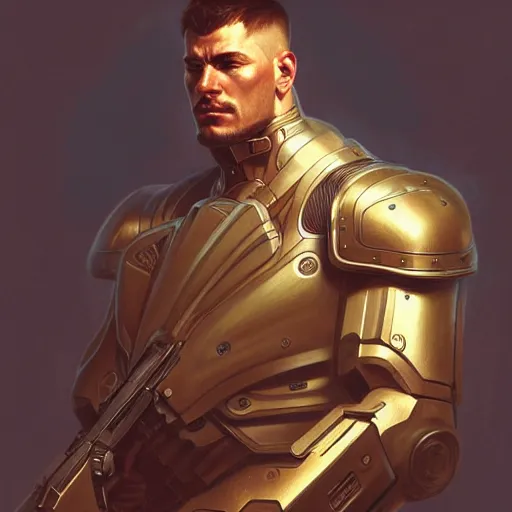 Prompt: ultra realistic illustration, a large russian male cyborg soldier, intricate, elegant, highly detailed, digital painting, artstation, concept art, smooth, sharp focus, illustration, art by artgerm and greg rutkowski and alphonse mucha
