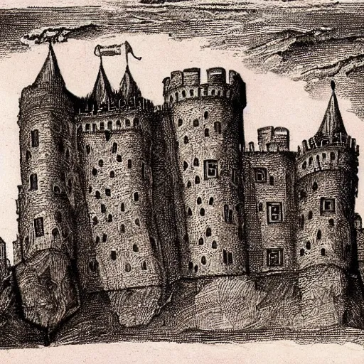 Learn How to Draw a Castle for Kids Castles Step by Step  Drawing  Tutorials