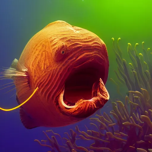 Sad Faced Blob-fish a deep sea survivor? #blobfish #fish #shorts 