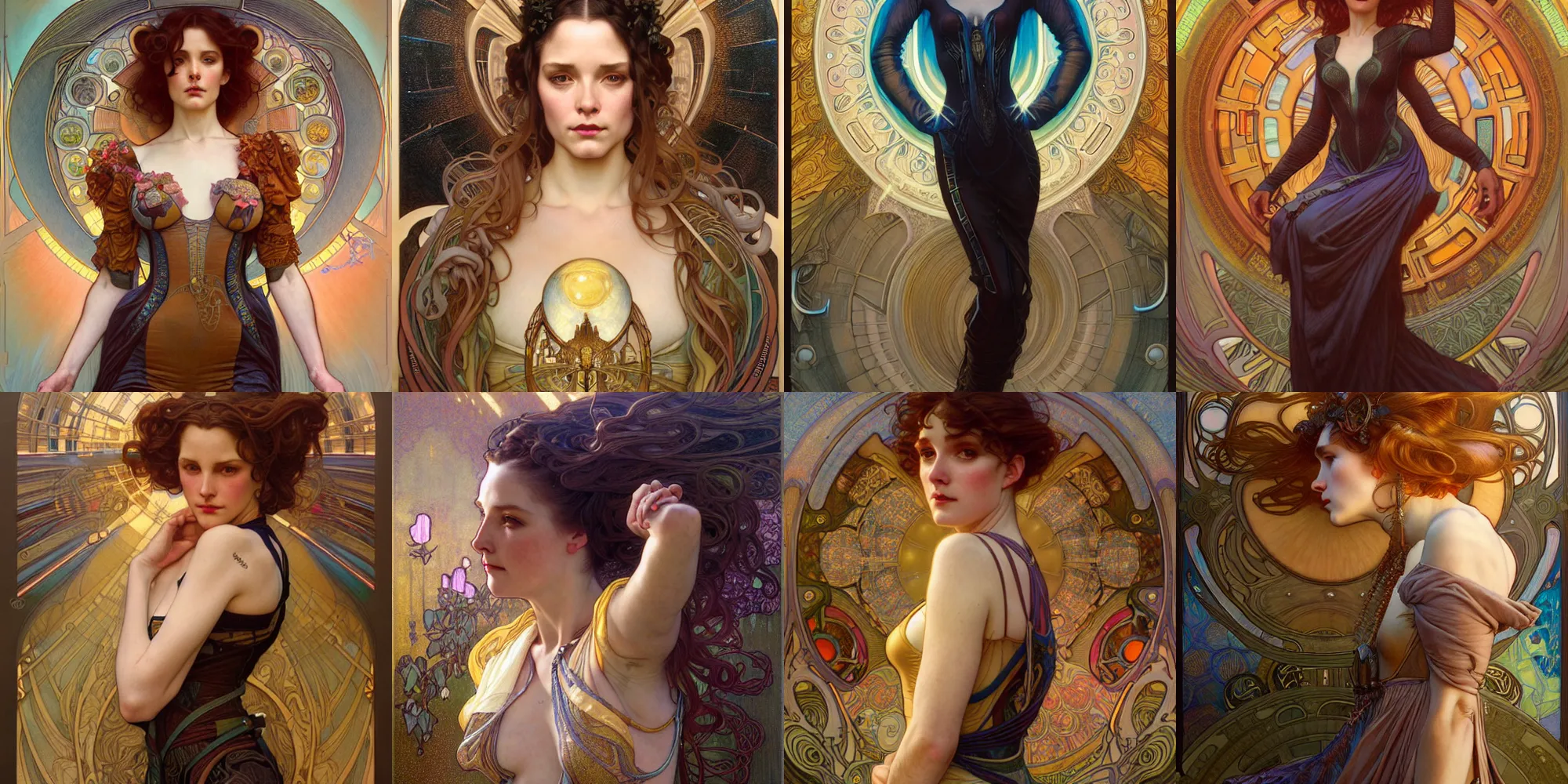 Prompt: Art drawn by Donato Giancola and Tom Bagshaw, streets by Artgerm, overall design by Alphonse Mucha, background by James Jean and Gustav Klimt, light by Julie Bell, 4k, accurate roads, komorebi, french nouveau, trending on artstation, octane render, hyperrealistic, intricate, elegant