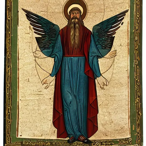 Image similar to biblically accurate seraphim