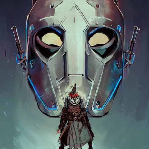 Image similar to cyberpunk viking helmet mask warrior goddess robot ninja fantasy, art gta 5 cover, official fanart behance hd artstation by jesper ejsing, by rhads, makoto shinkai and lois van baarle, ilya kuvshinov, ossdraws