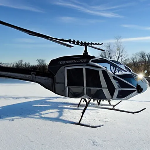 Image similar to ice-Helicopter made of ice melting in a sunny savannah