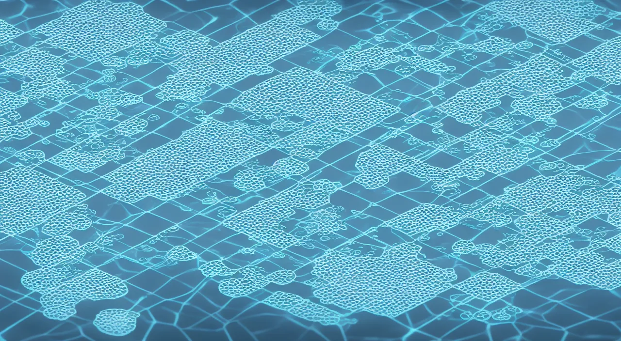 Prompt: a blockchain made from water, 3 d render, body of water, streams, liquid interface, gui, infographic, diagram,