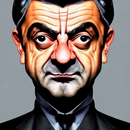 Prompt: hyperrealistic mixed media high resolution painting of (Rowan Atkinson) disguised as !!Batman!!, stunning 3d render inspired art by Jamie Salmon and István Sándorfi and Greg Rutkowski, perfect facial symmetry, dim volumetric lighting, 8k octane beautifully detailed render, full body shot, post-processing, extremely hyper-detailed, intricate, epic composition, highly detailed attributes, highly detailed atmosphere, cinematic lighting, masterpiece, trending on artstation, very very detailed, masterpiece, stunning, flawless completion, lifelike texture, perfection,