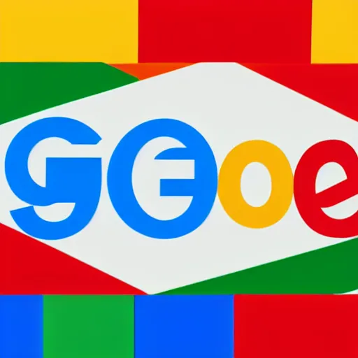 Image similar to vector graphic of the google logo