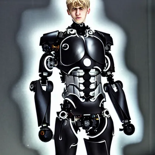 Image similar to genos cyborg real photo