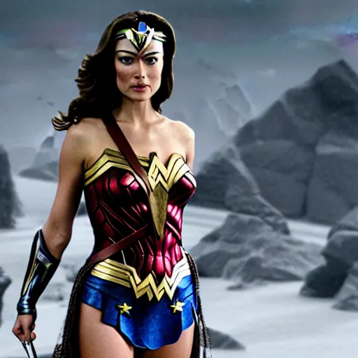 Image similar to Olivia Wilde as Wonder Woman