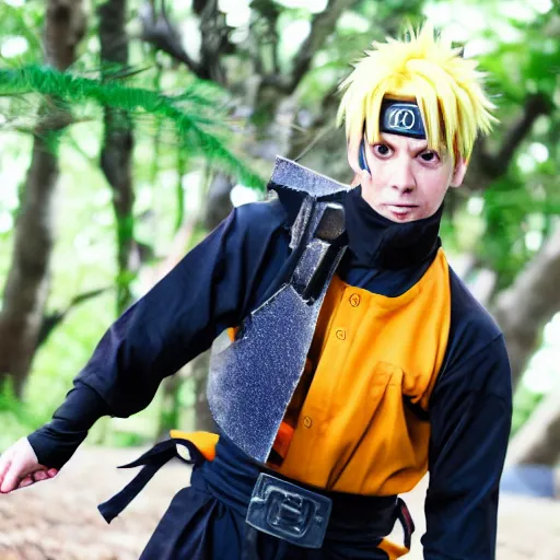 Prompt: andrew tate as naruto