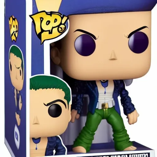 Image similar to jojos bizarre adventure, funko pop