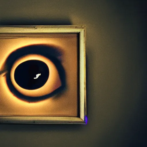 Prompt: cute eye of providence, portrait, pixar style, cinematic lighting, award winning creature portrait photography