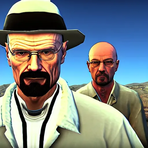 Image similar to walter white gtav