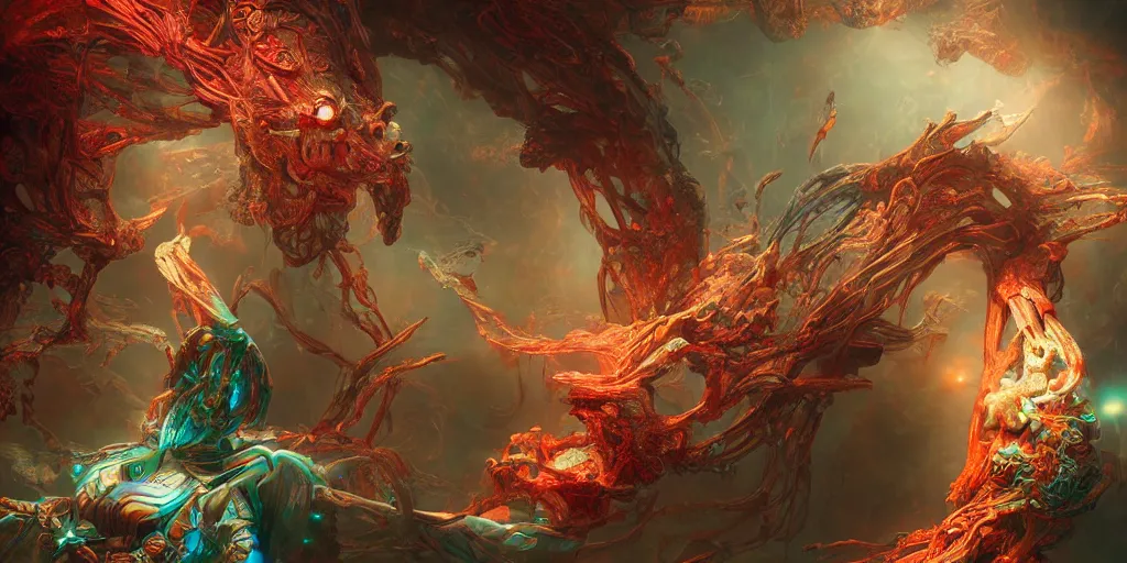 Prompt: dreamscape, artificial nightmares, ross tran, vivid colors, anatomical, highly detailed sculpture, intricate detailed, ommatidia, 8 k, cinematic atmosphere, post - processing