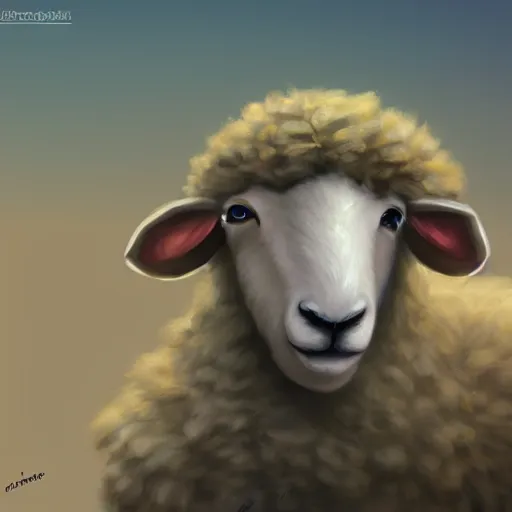 Prompt: sheep, furry art, furaffinity, extremely detailed, digital painting, artstation, concept art, smooth, sharp focus, illustration, trending