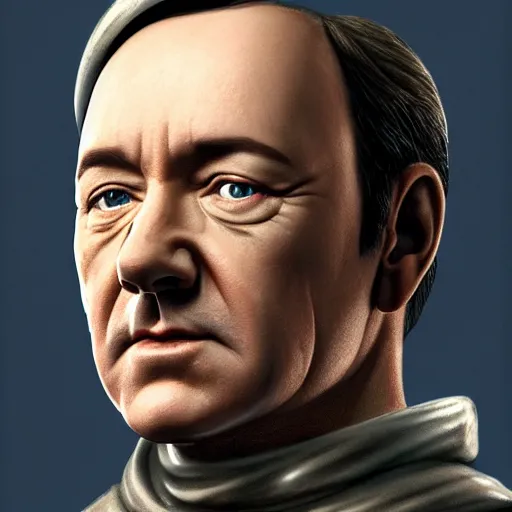 Prompt: Kevin Spacey as a Roman Emperor, highly detailed, digital painting, Trending on artstation , HD quality, by Glenn Rane and Samwise Didier, dramatic light, octane