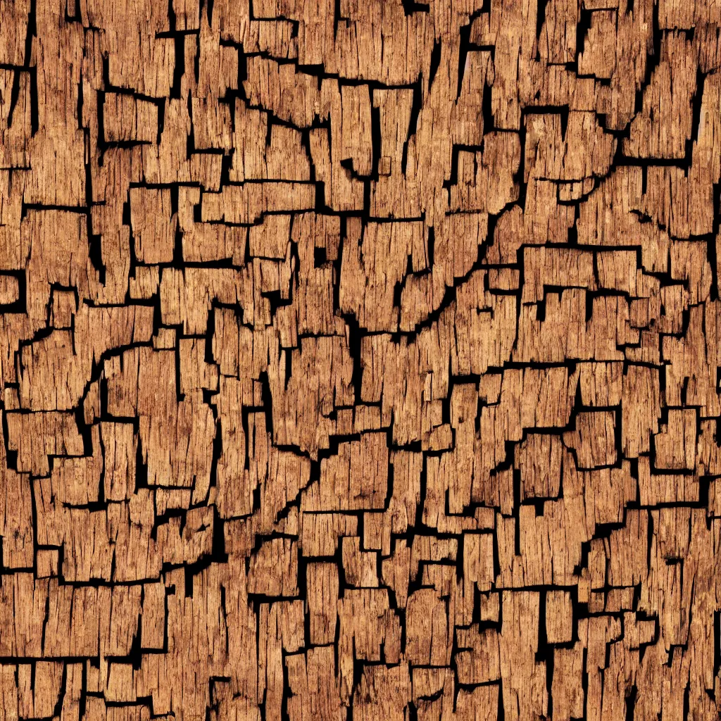 Image similar to a close up of a wall made of wood, a microscopic photo by fred a. precht, shutterstock contest winner, crystal cubism, dye - transfer, ultrafine detail, uhd image