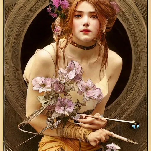 Image similar to amazing lifelike award winning pencil illustration of trending on art station artgerm Greg rutkowski alphonse mucha j.c. Leyendecker cinematic