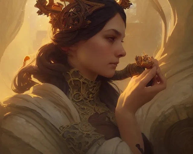 Image similar to photography of ul di rico, deep focus, d & d, fantasy, intricate, elegant, highly detailed, digital painting, artstation, concept art, matte, sharp focus, illustration, hearthstone, art by artgerm and greg rutkowski and alphonse mucha