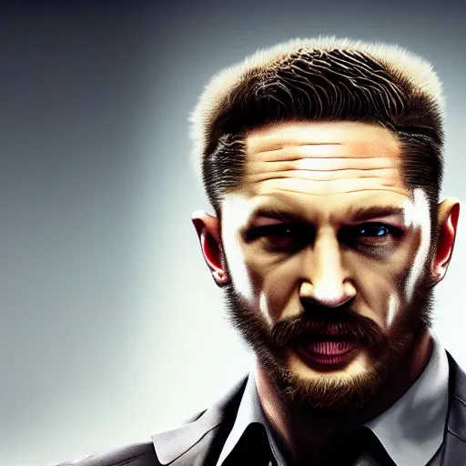 Image similar to Tom Hardy in wolverine Suit 4K quality Photorealism