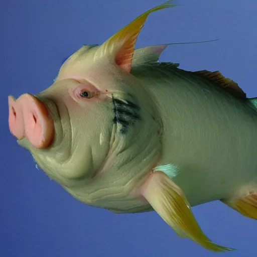 Image similar to fish pig, photo