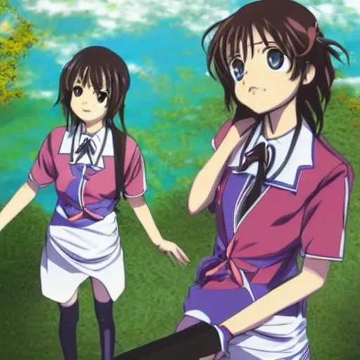 Prompt: haruhi suzumiya