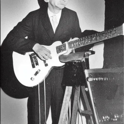 Prompt: mark e smith plays delta blues, 1 9 2 0 s photograph