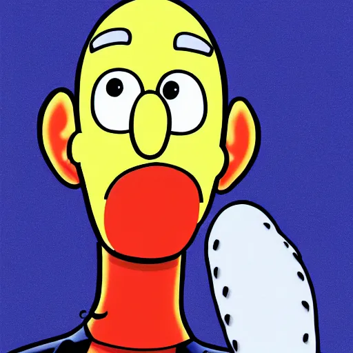 Prompt: handsome squidward portrait, cartoon network, big lips, vivid colors