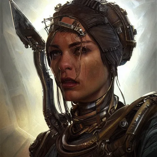 scifi character portrait Painting of a | Stable Diffusion | OpenArt