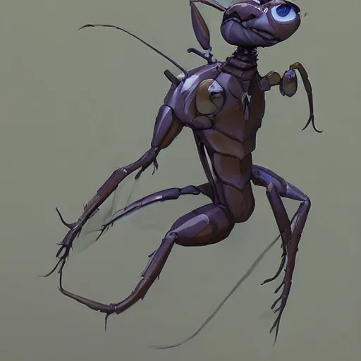 Image similar to ant, behance hd artstation by jesper ejsing, ossdraws