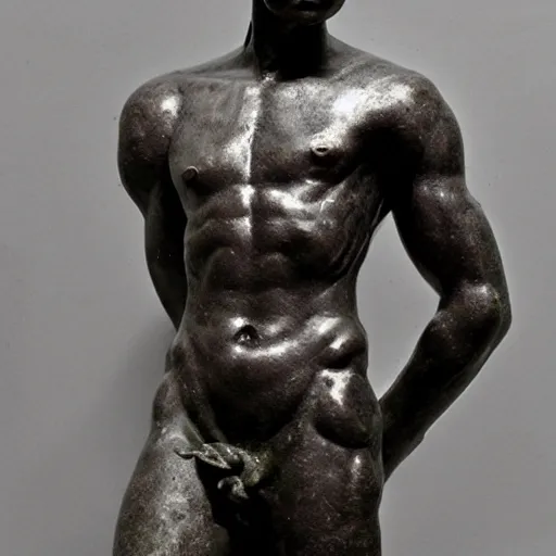 Prompt: perseus sculpture