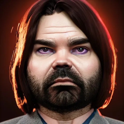 Prompt: hyperrealistic mixed media image of matt berry as jackie daytona, stunning 3 d render inspired art by xiang duan and thomas eakes and greg rutkowski, perfect facial symmetry, hyper realistic texture, realistic, highly detailed attributes and atmosphere, dim volumetric cinematic lighting, 8 k octane detailed render, post - processing, masterpiece,