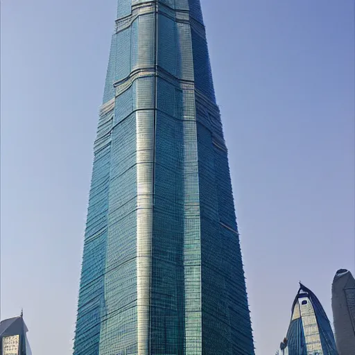 Prompt: jin mao tower