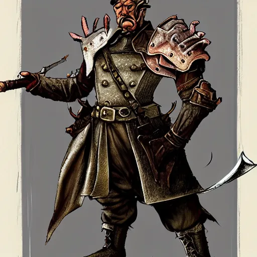 Image similar to fantasy concept art of stalin as a boss in dark souls, colored, trending on artstation