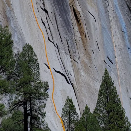 Image similar to el capitan yosemite rock climbing 4 k