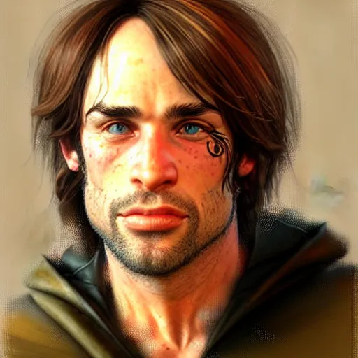 Prompt: protrait of Michel Ancel