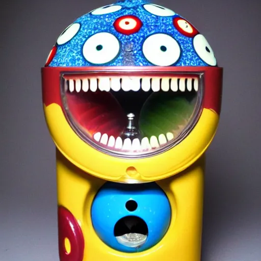 Image similar to eyeball gumball machine