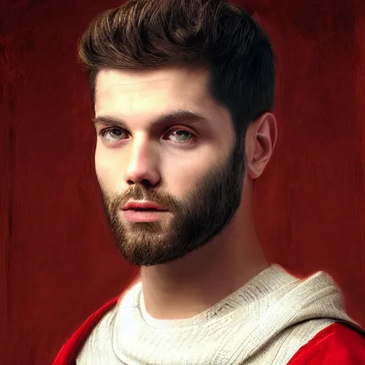 Prompt: a portrait of daniel superty, 8 k resolution, hyperdetailed, photo realistic, extremely life like and high quality