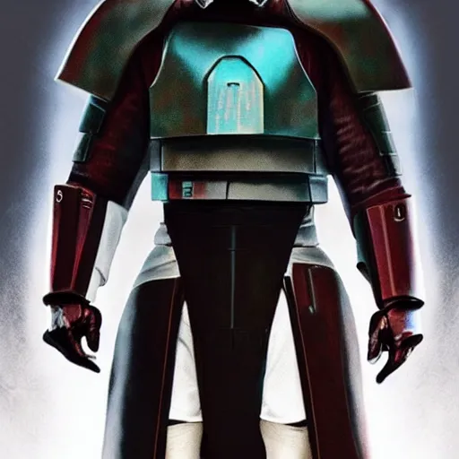 Prompt: The yeezy mandalorian designed by Kanye West