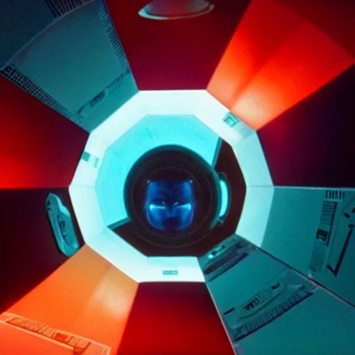 Image similar to movie stills of a remake of the movie 2001: a Space Odyssey, made in 2018 by Denis Villeneuve