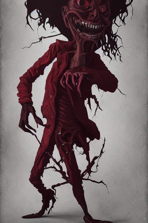 Image similar to count chocula in sleepy hollow, full body, big two toned eyes, teeth gritted, horror, intricate details, cinematic, epic, realistic, anatomy, tomer hanuka, uplight, artstation, photorealistic, scary