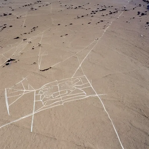 Image similar to nazca lines