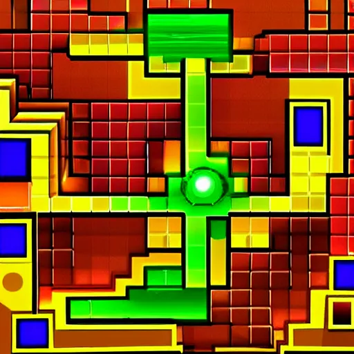 Image similar to geometry dash level