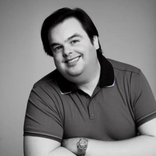 Image similar to rich evans, head and shoulders studio photo