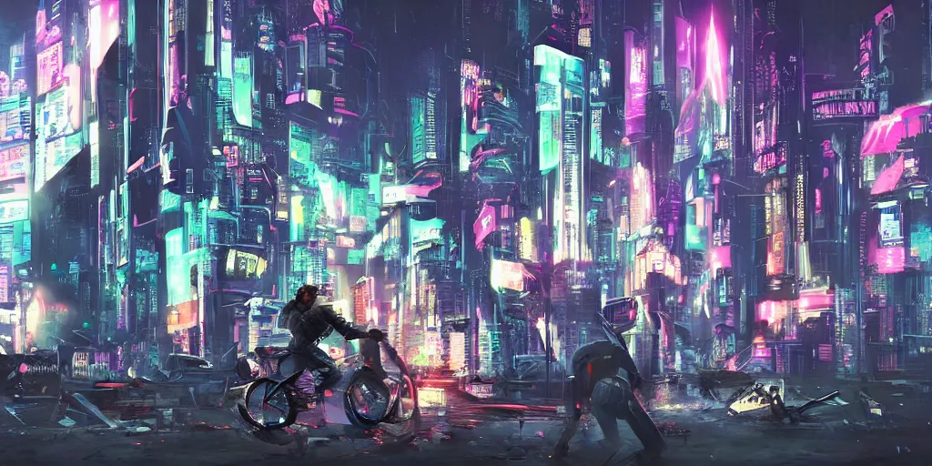 stabilityai/stable-diffusion · Cyberpunk city