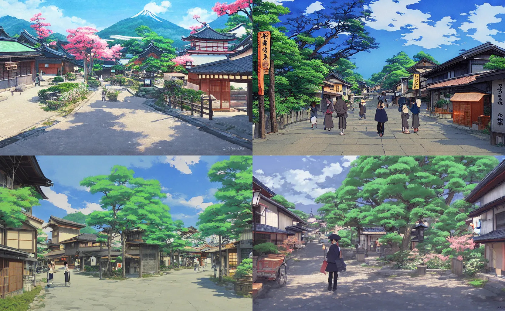 Japan Village in Environments - UE Marketplace
