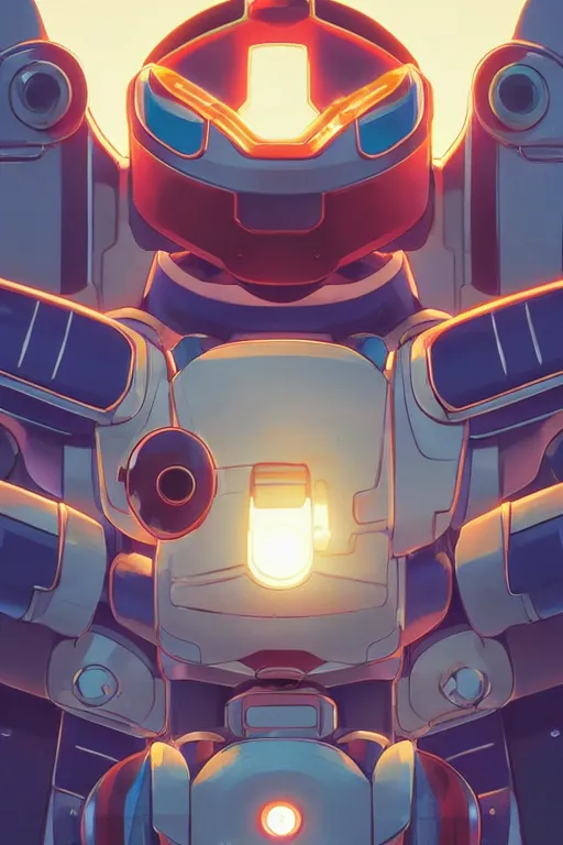 Image similar to metabots medabots medarotto medarot robot minimalist comics, behance hd by jesper ejsing, by rhads, makoto shinkai and lois van baarle, ilya kuvshinov, rossdraws global illumination ray tracing hdr radiating a glowing aura